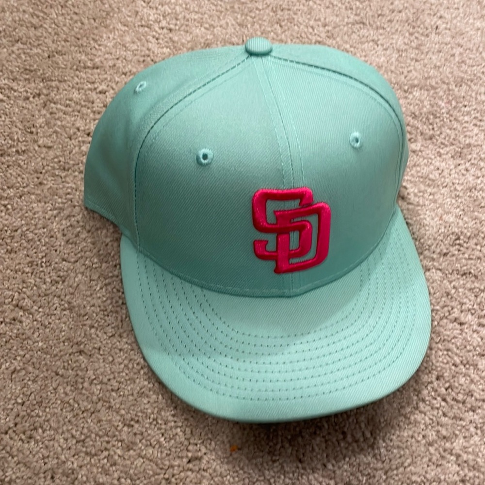 San Diego Padres city connect fitted new era hat worn by once